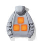 Heated Outdoor Zip-Up Hoodie