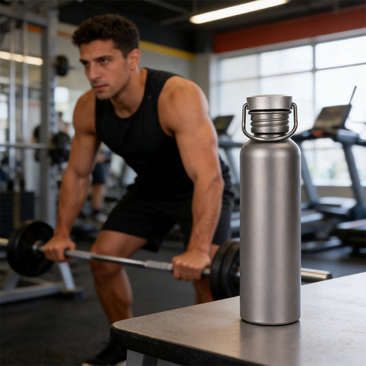 Portable Titanium Water Bottle