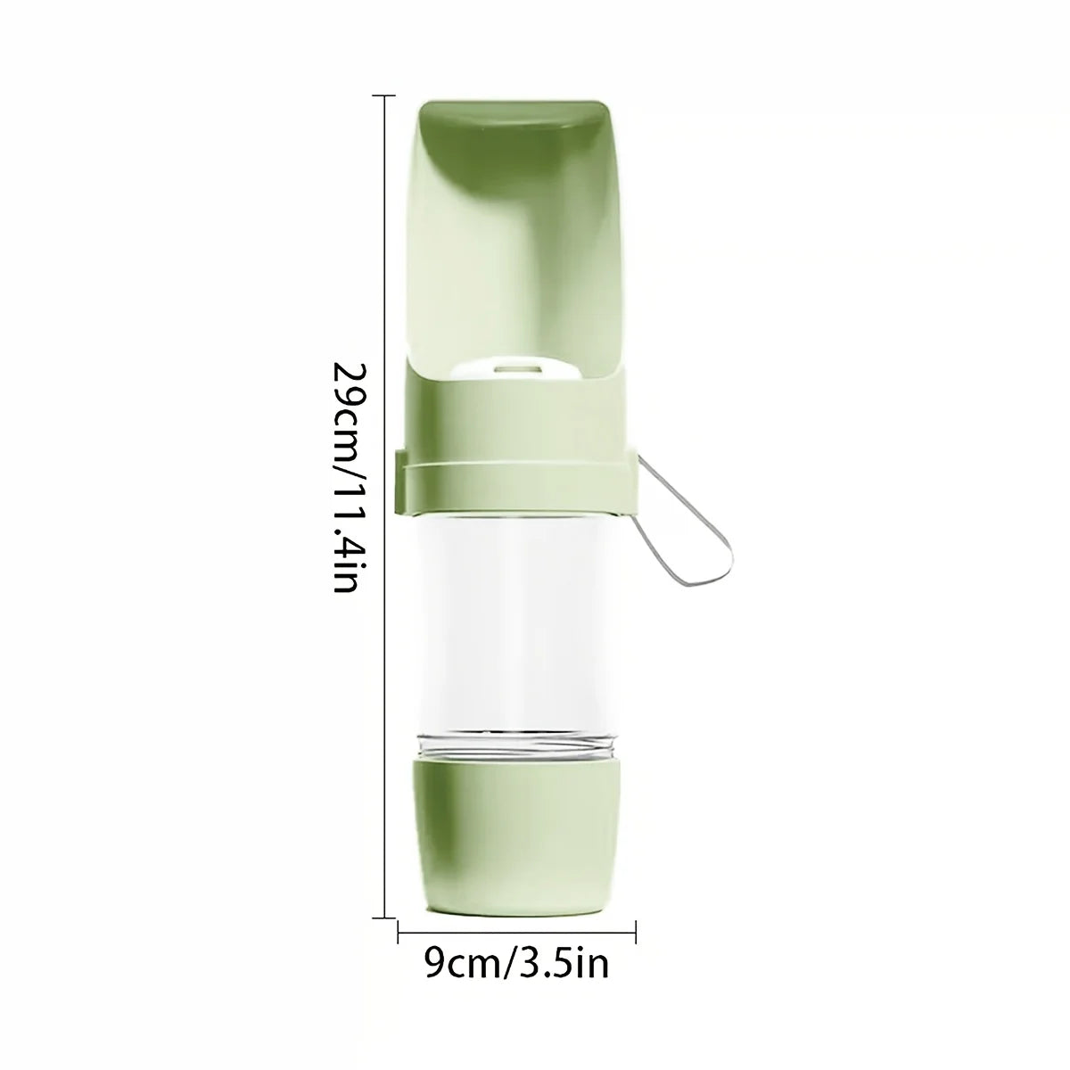 Portable Dual Pet Water & Food Bottle