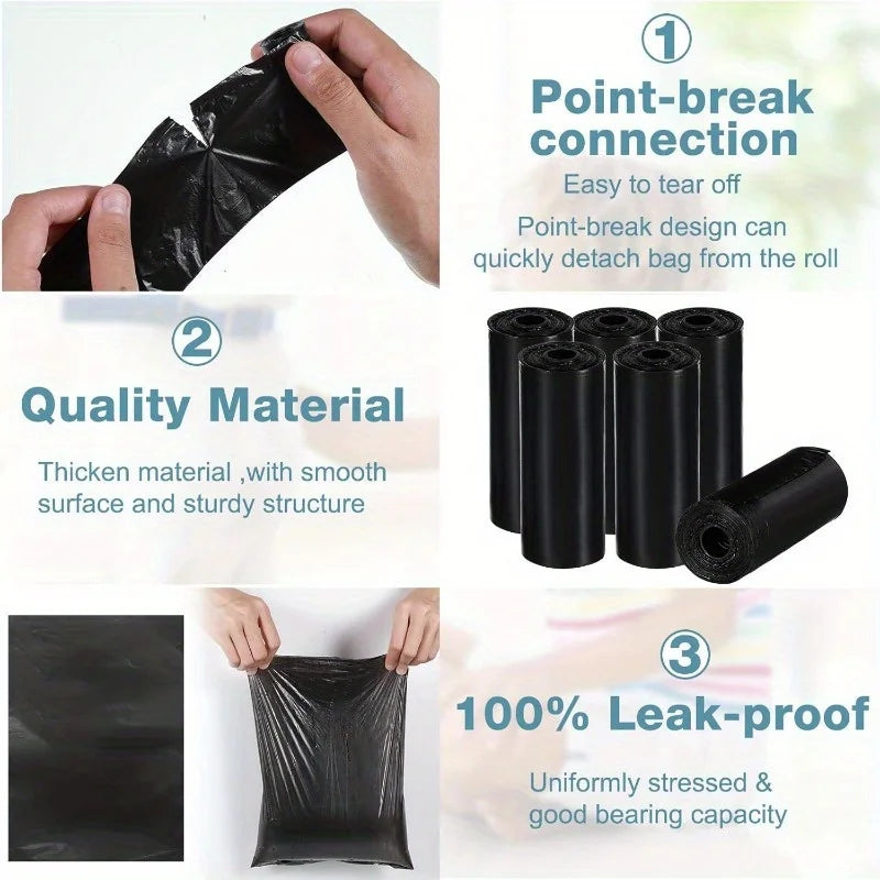 Disposable Pet Waste Bags - 150 Count