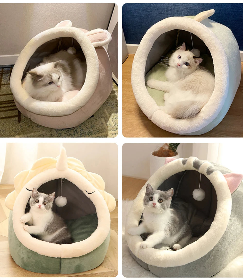 Cat Cartoon Bed