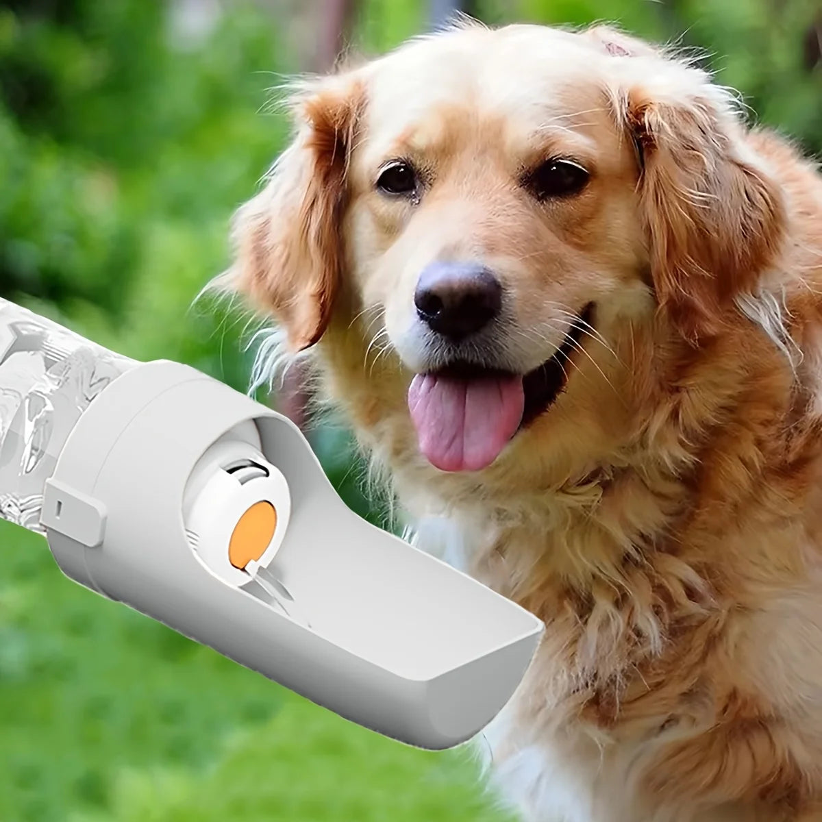 Portable Dual Pet Water & Food Bottle