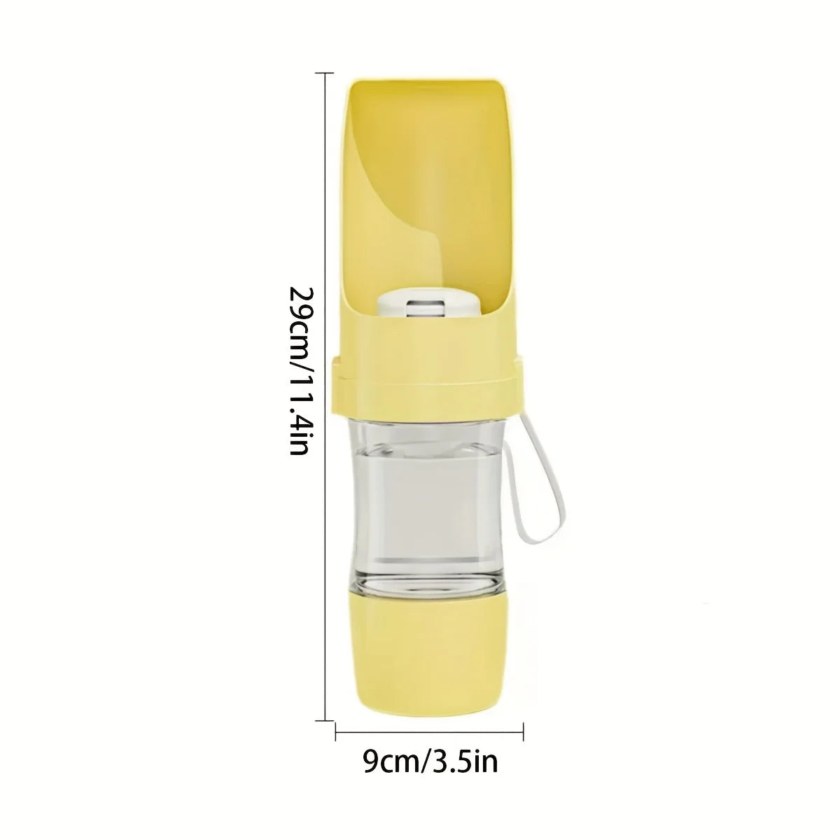 Portable Dual Pet Water & Food Bottle