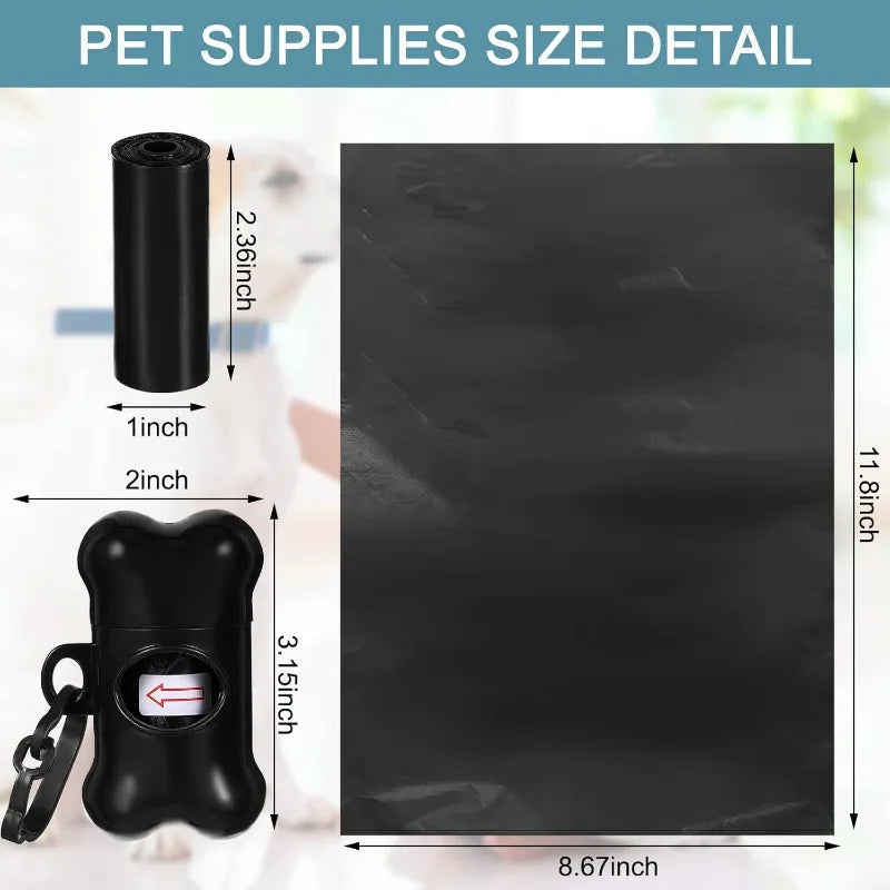 Disposable Pet Waste Bags - 150 Count