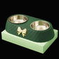 Stainless Steel Pet Double Bowl